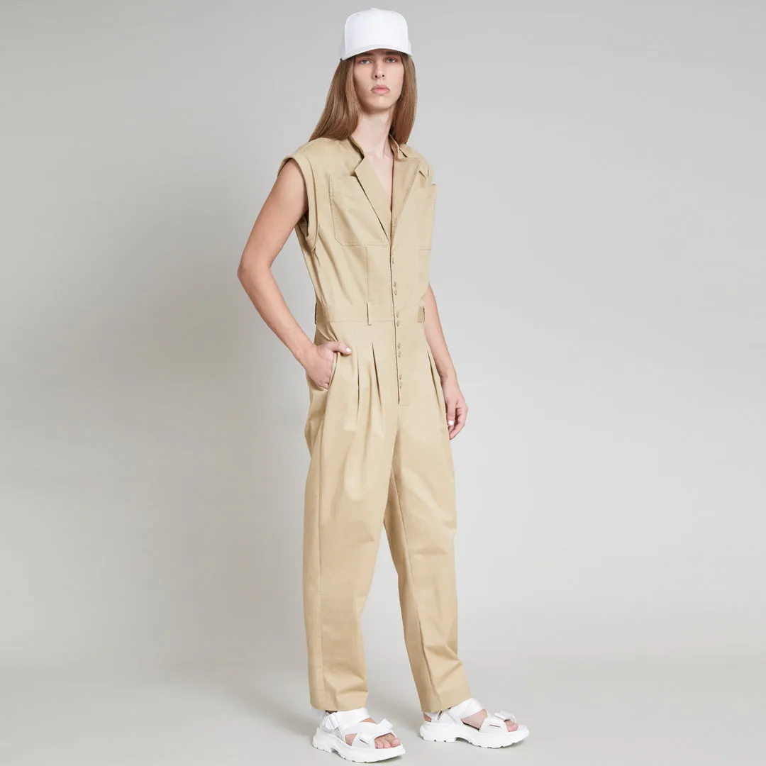 PEYTON JUMPSUIT KHAKI