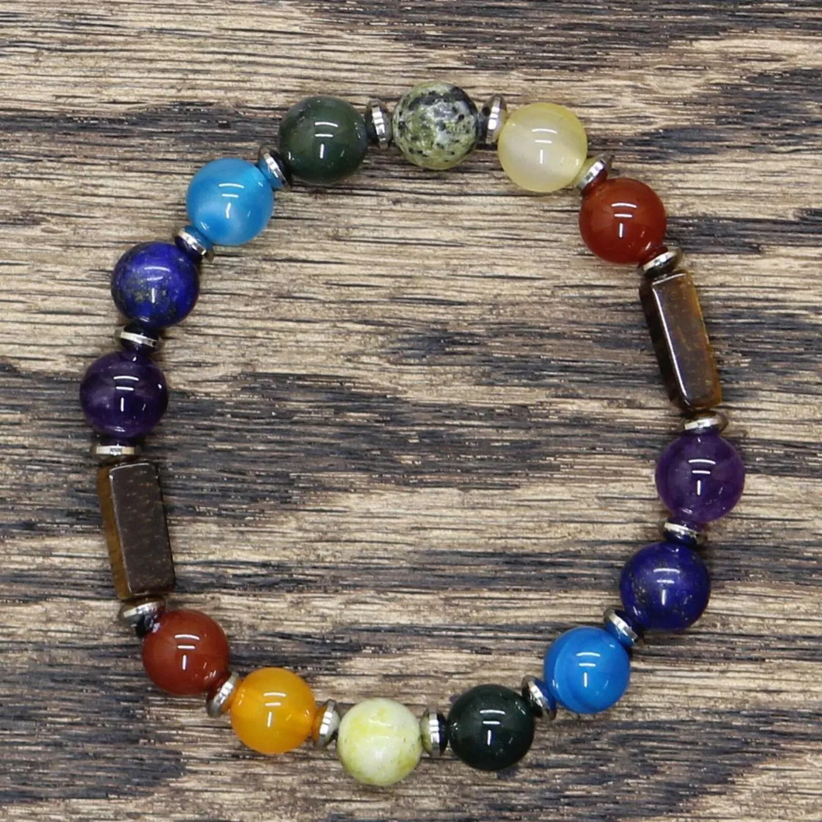 Pink Box Genuine Healing Chakra Bracelet