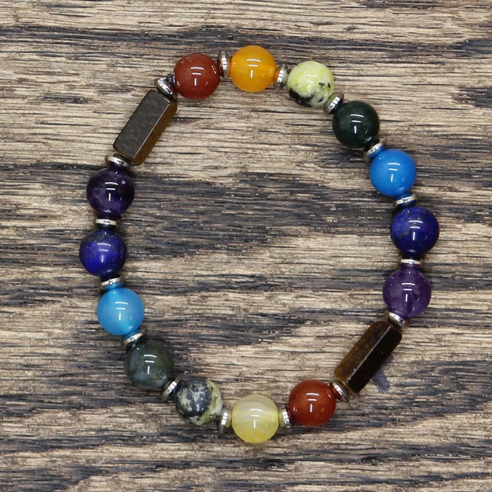 Pink Box Genuine Healing Chakra Bracelet