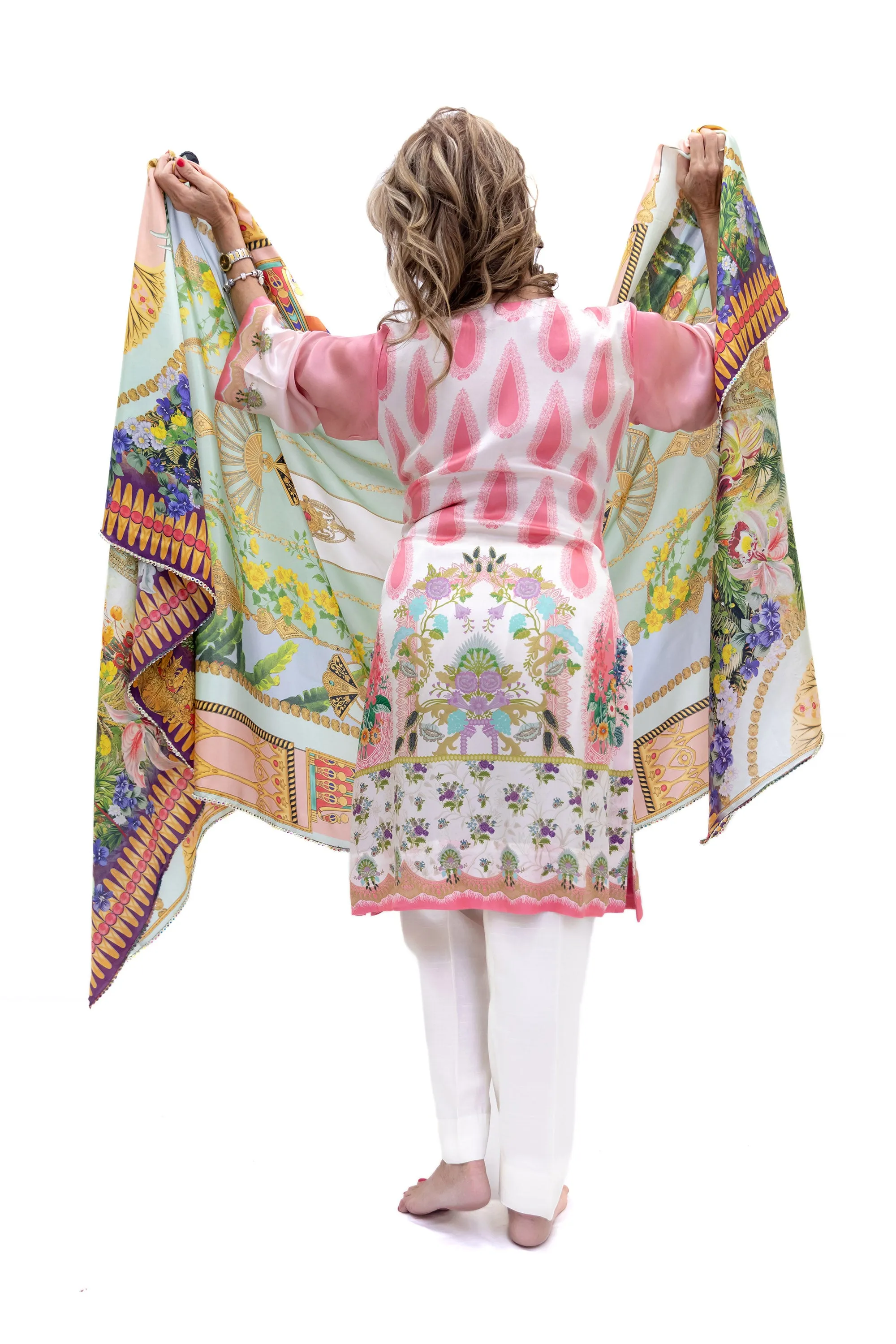 Pink Silk Salwar Kameez - Sana Safinaz Suit