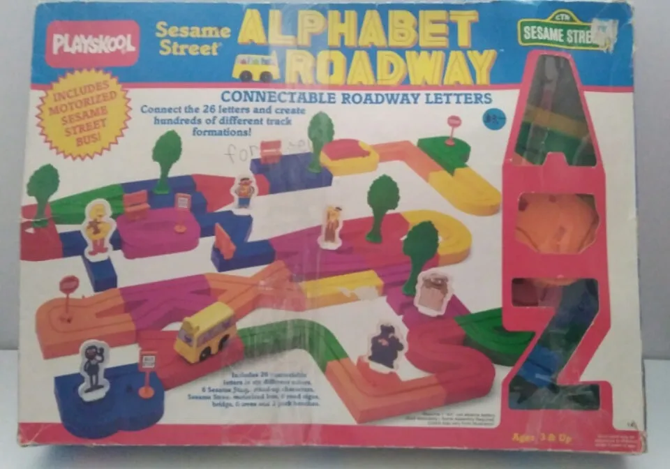 Playskool Sesame Street Alphabet Roadway