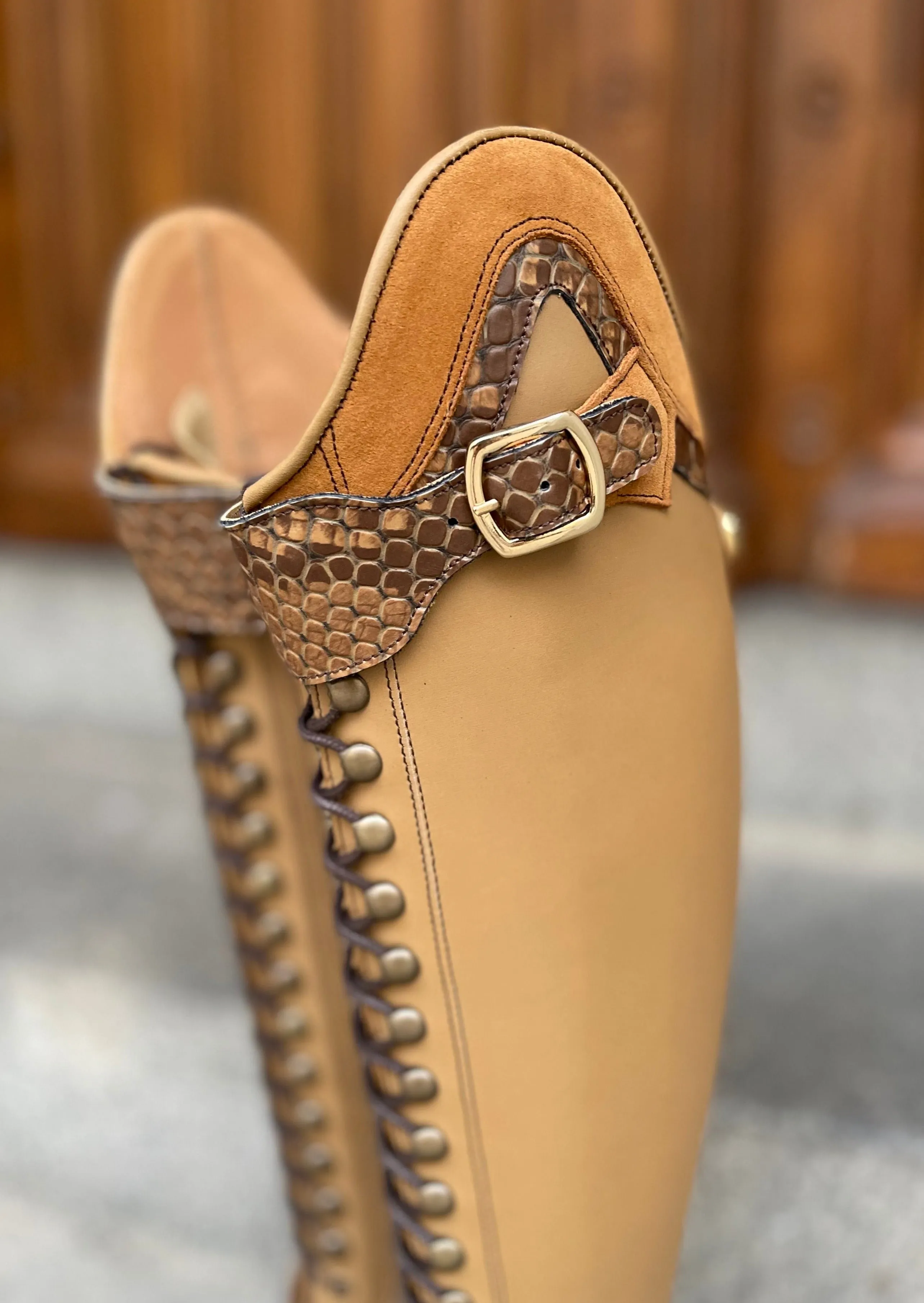 Polo Buckle Brass