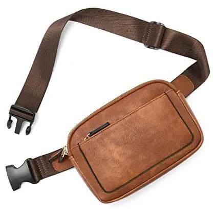 Presly Vegan Leather Everywhere Sling Crossbody Belt Bum Fanny Waist Bag