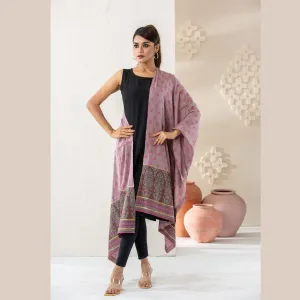 Purple Lace Print Orna