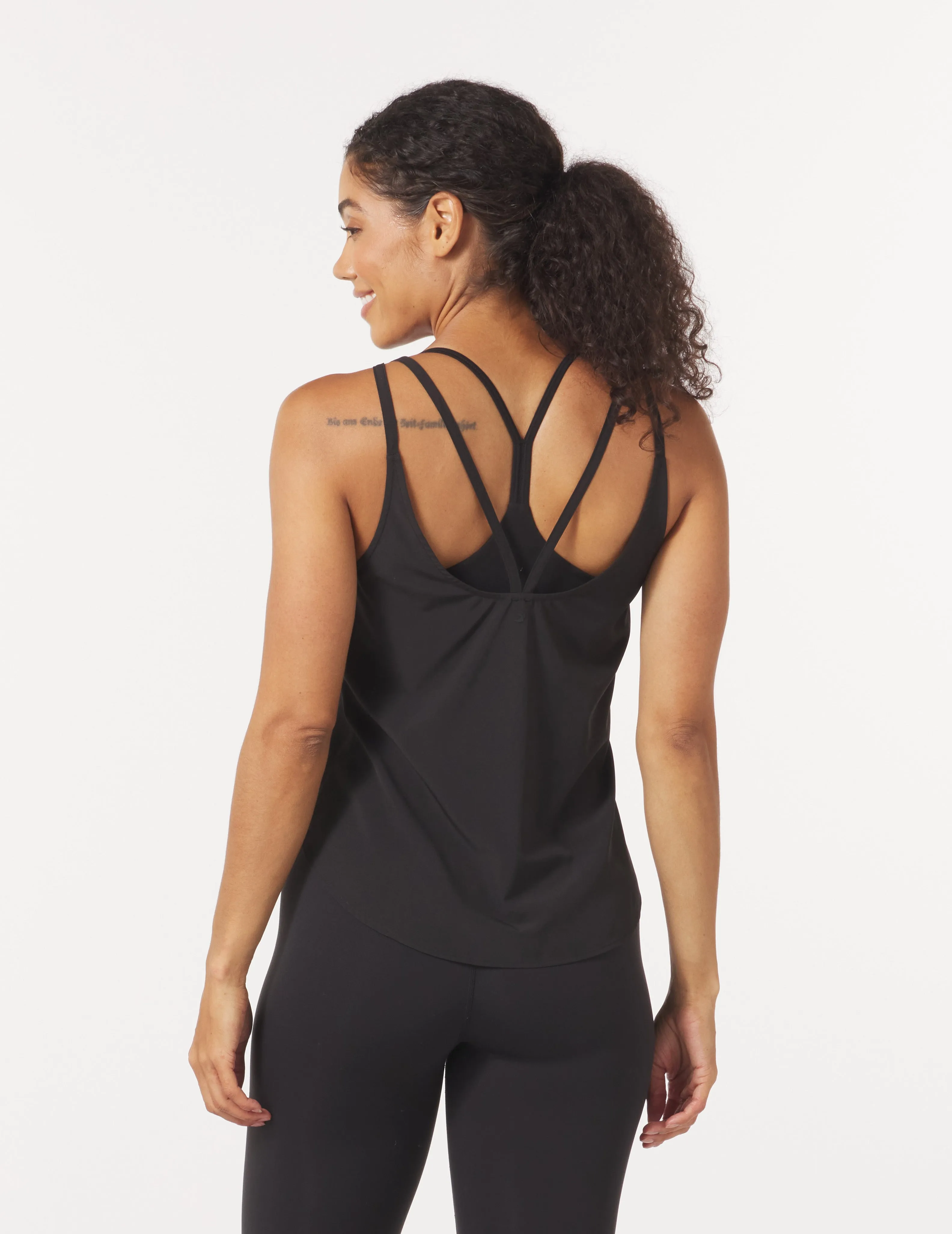 Pyramid Tank: Black