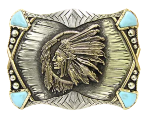 "The Jefe Indio" Belt Buckle