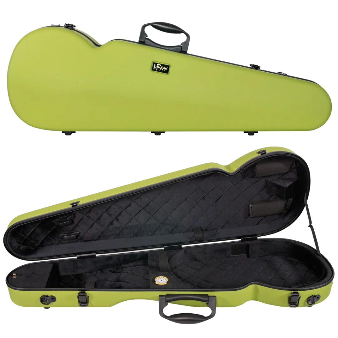 RAAN Shaped Violin Case Matcha Green 1/4-1/2