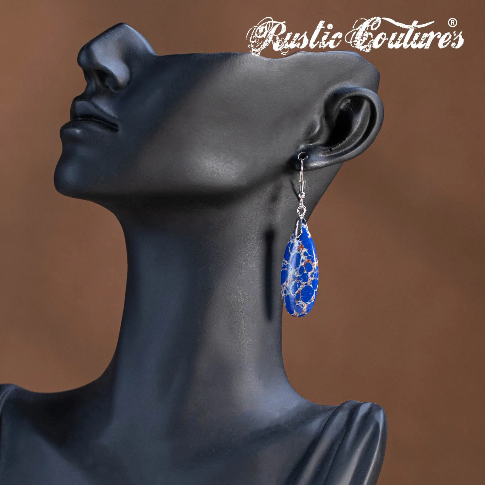 RCE-1133   Rustic Couture's Bohemian Tear Drop Earing