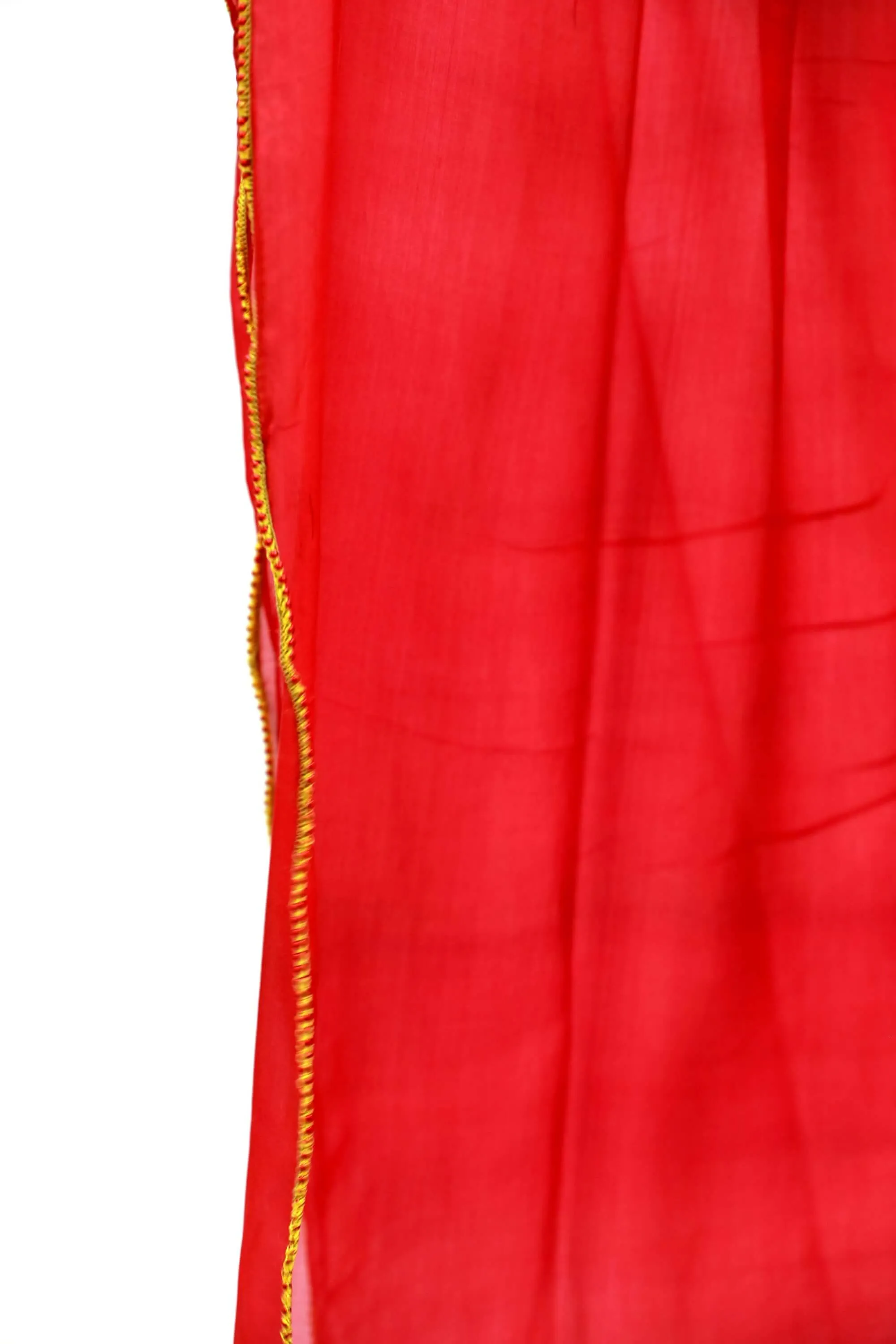 Red Silk Salwar Kameez-Suit