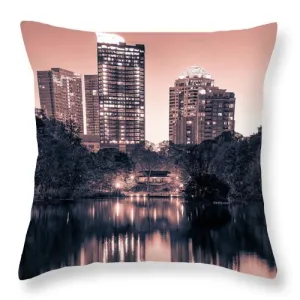 Reflecting Atlanta - Throw Pillow