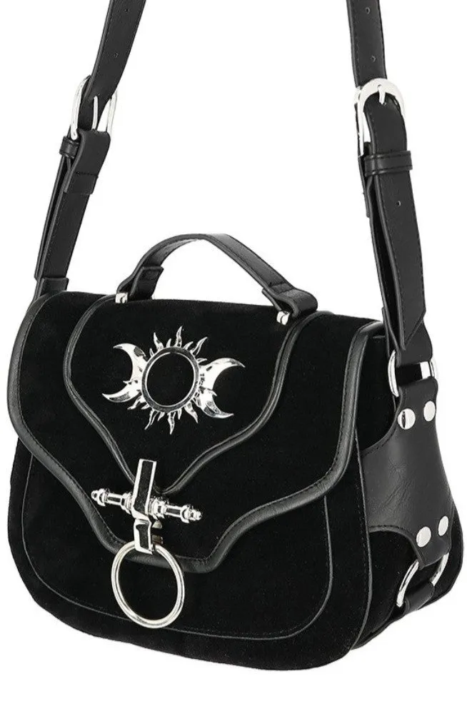Restyle Triple Goddess Moon Wicca Handbag