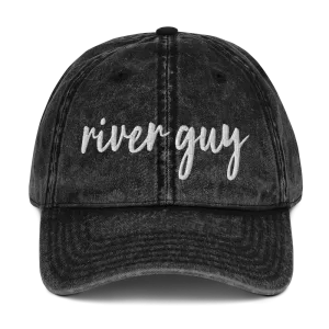River Guy - Embroider Vintage Cap