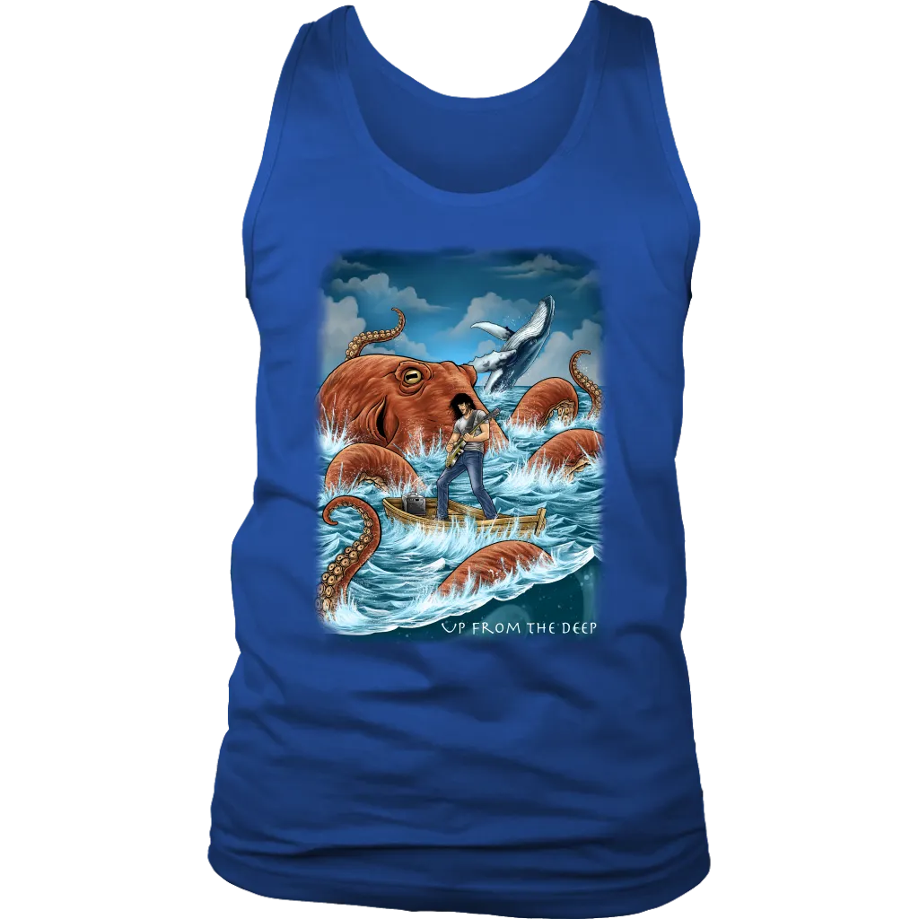 Rock and Roll T-shirt, Gift for Music Lover, Rock and Roll Fan shirt, Present for Musician, Octopus Guitar Shirt