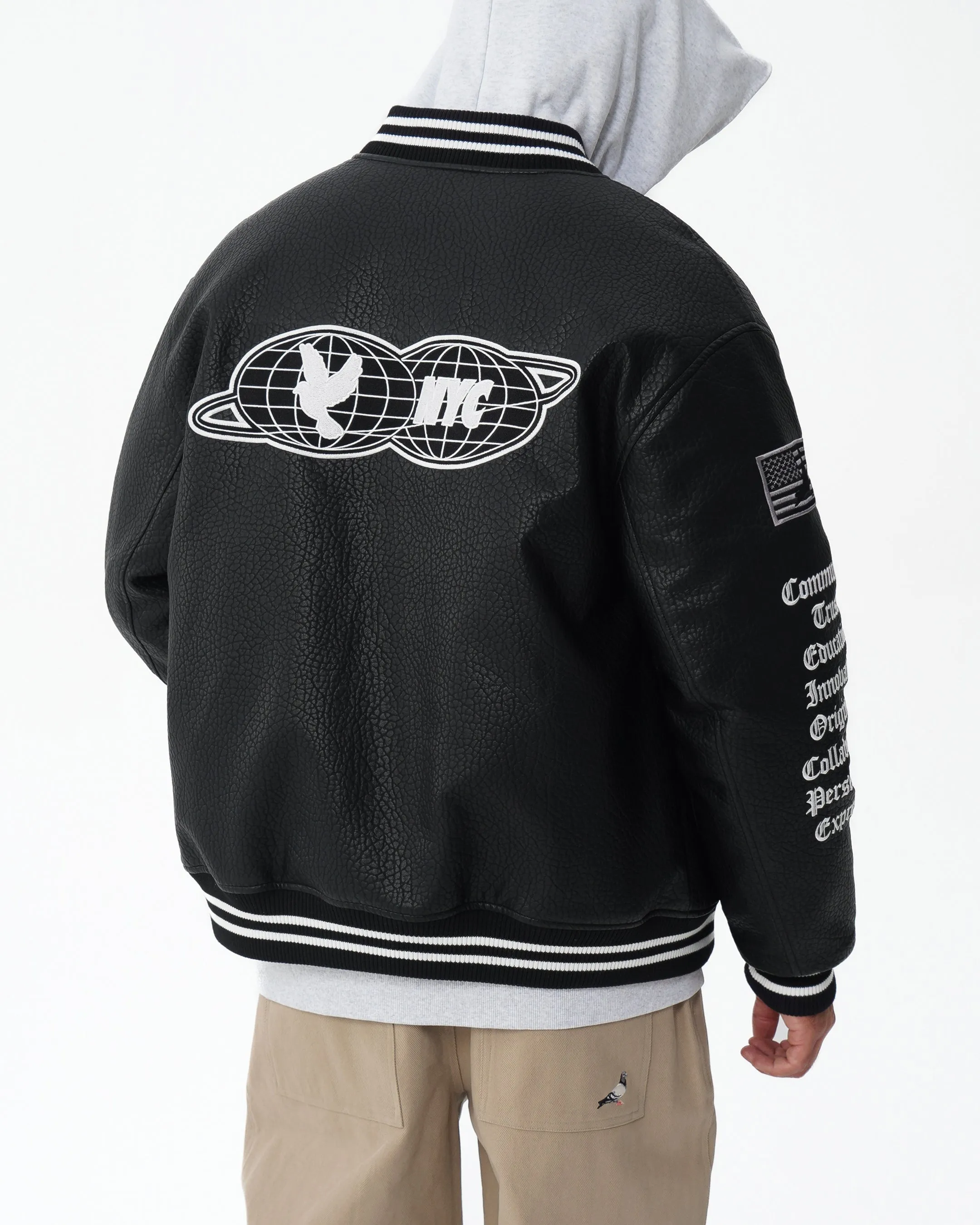 Rockefeller Varsity Jacket