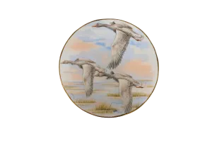 Round Trio of Birds Belt Buckle
