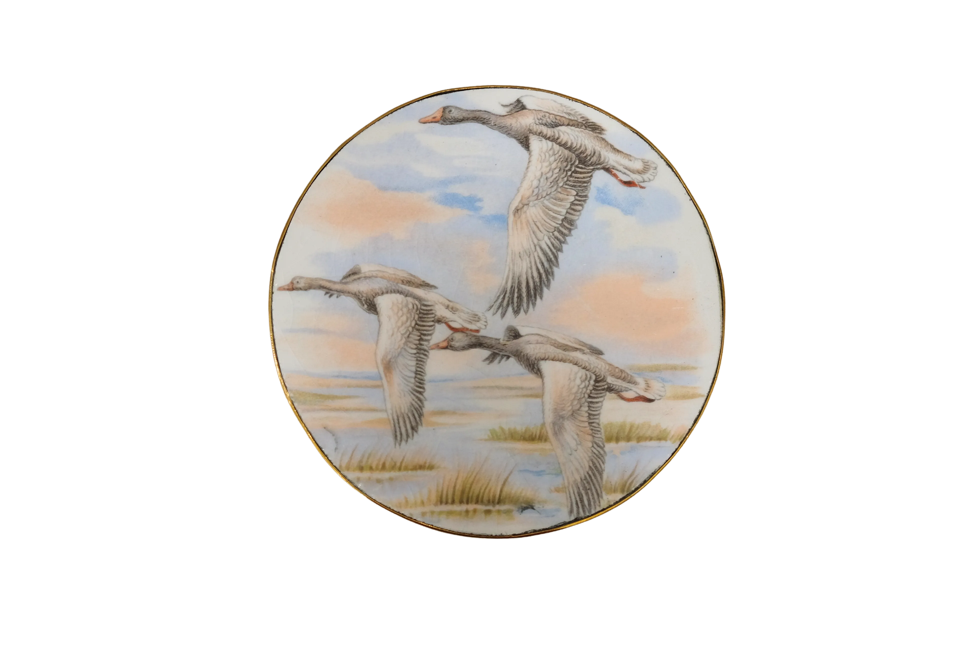 Round Trio of Birds Belt Buckle