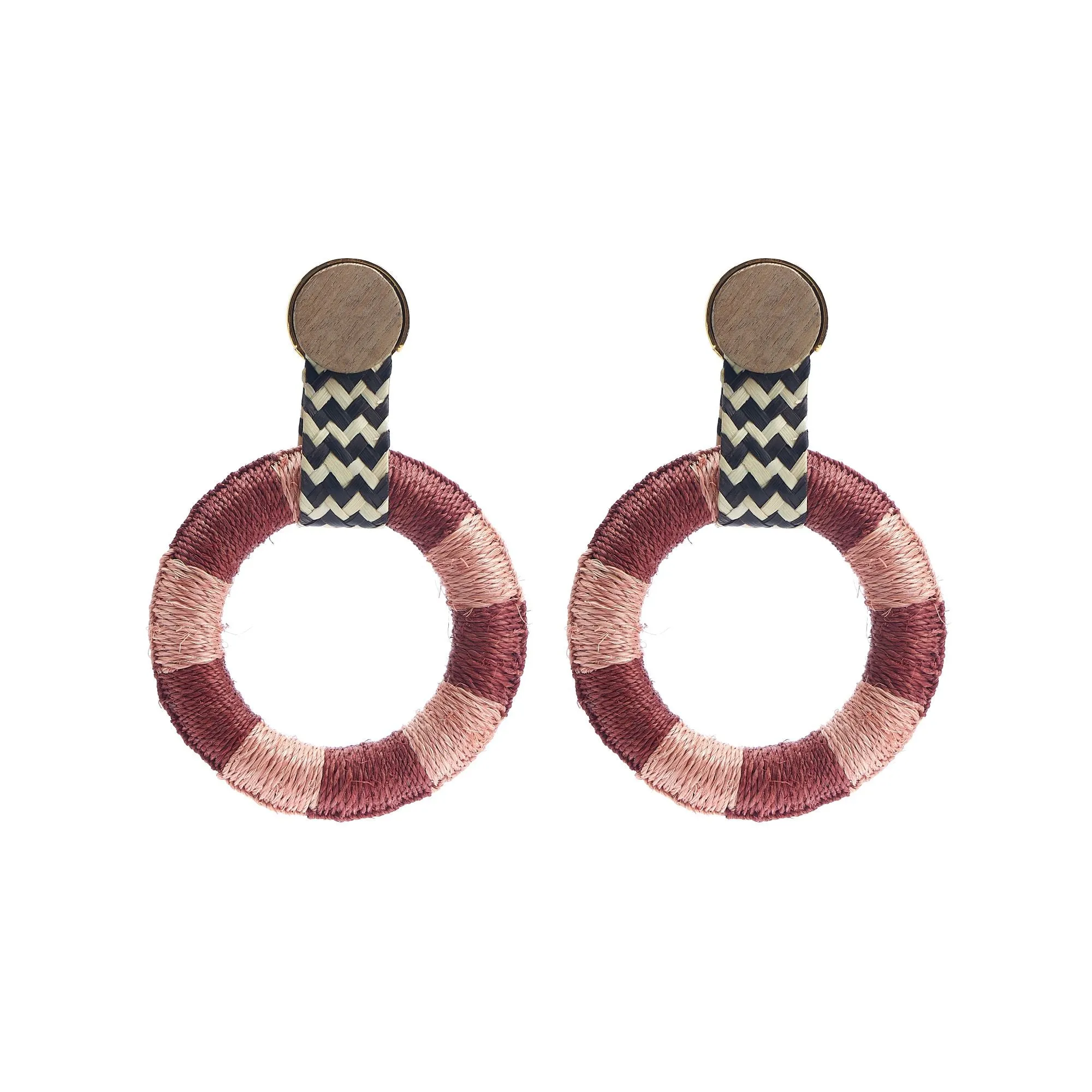 RUBY & CLAY MAGUEY EARRINGS
