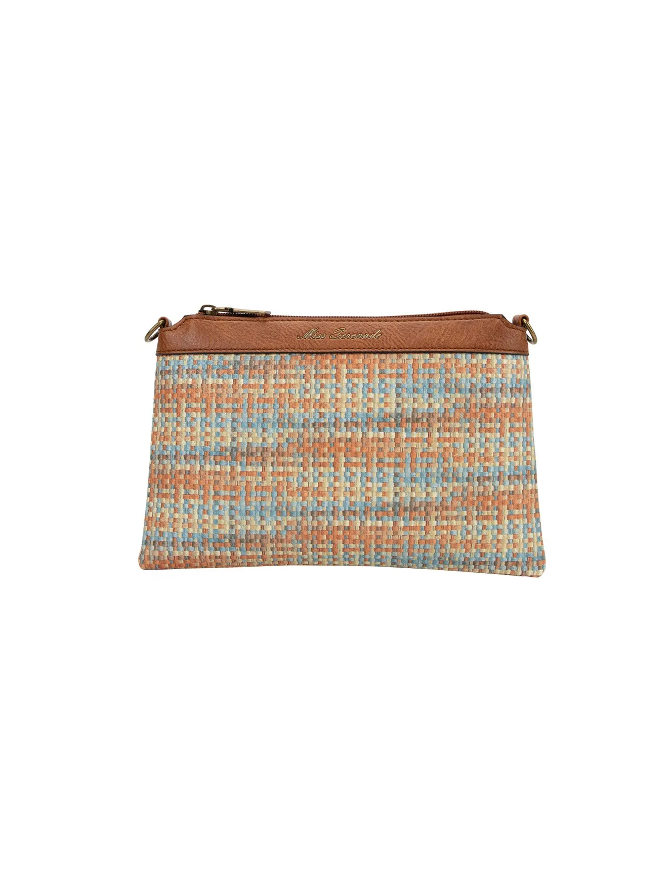SAMANTHA VEGAN FLORAL XBODY BAG- XB-2324