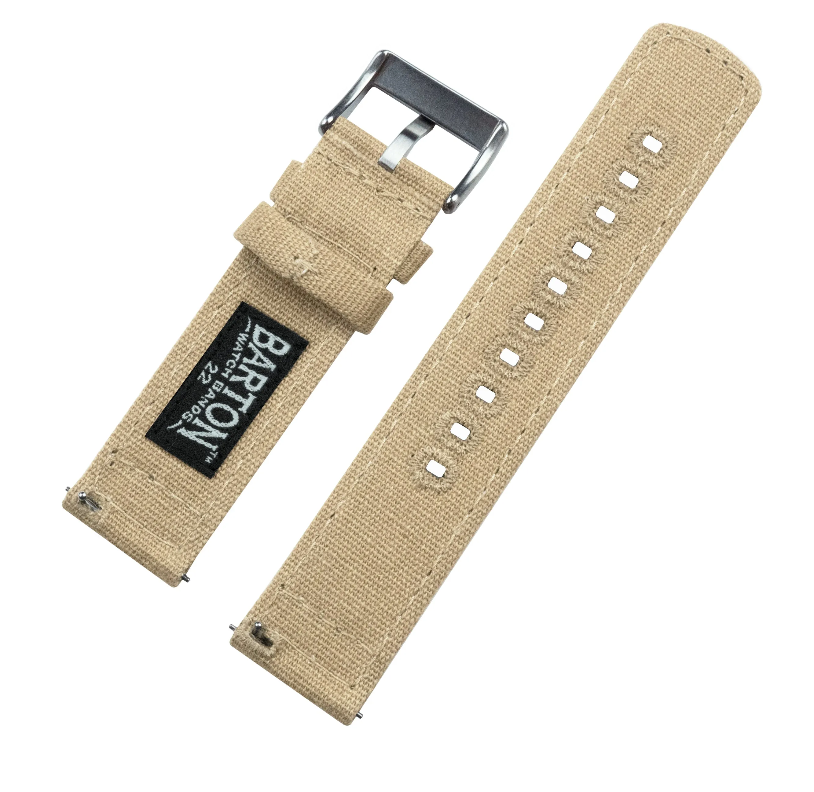 Samsung Galaxy Watch5 Khaki Canvas Watch Band