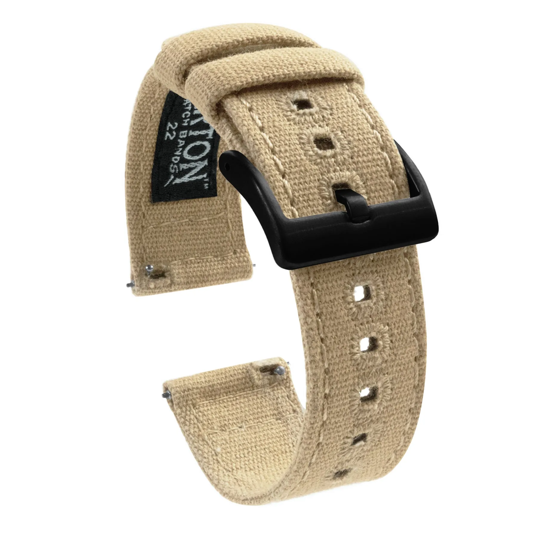 Samsung Galaxy Watch5 Khaki Canvas Watch Band