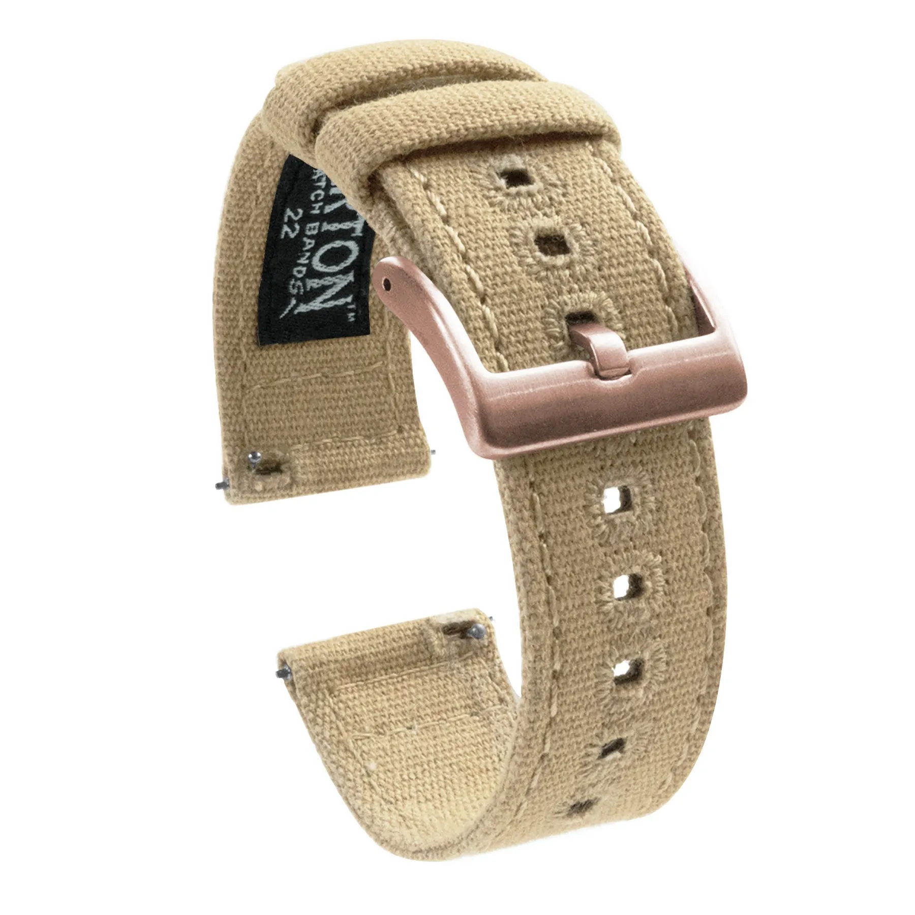 Samsung Galaxy Watch5 Khaki Canvas Watch Band