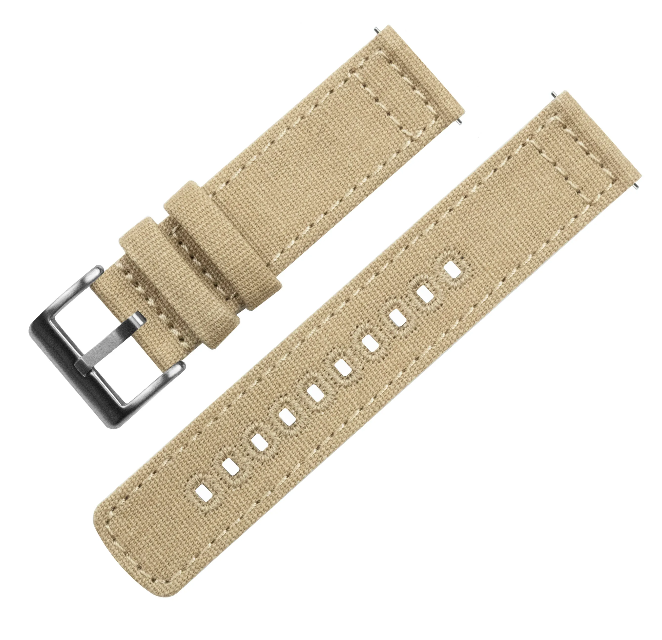 Samsung Galaxy Watch5 Khaki Canvas Watch Band