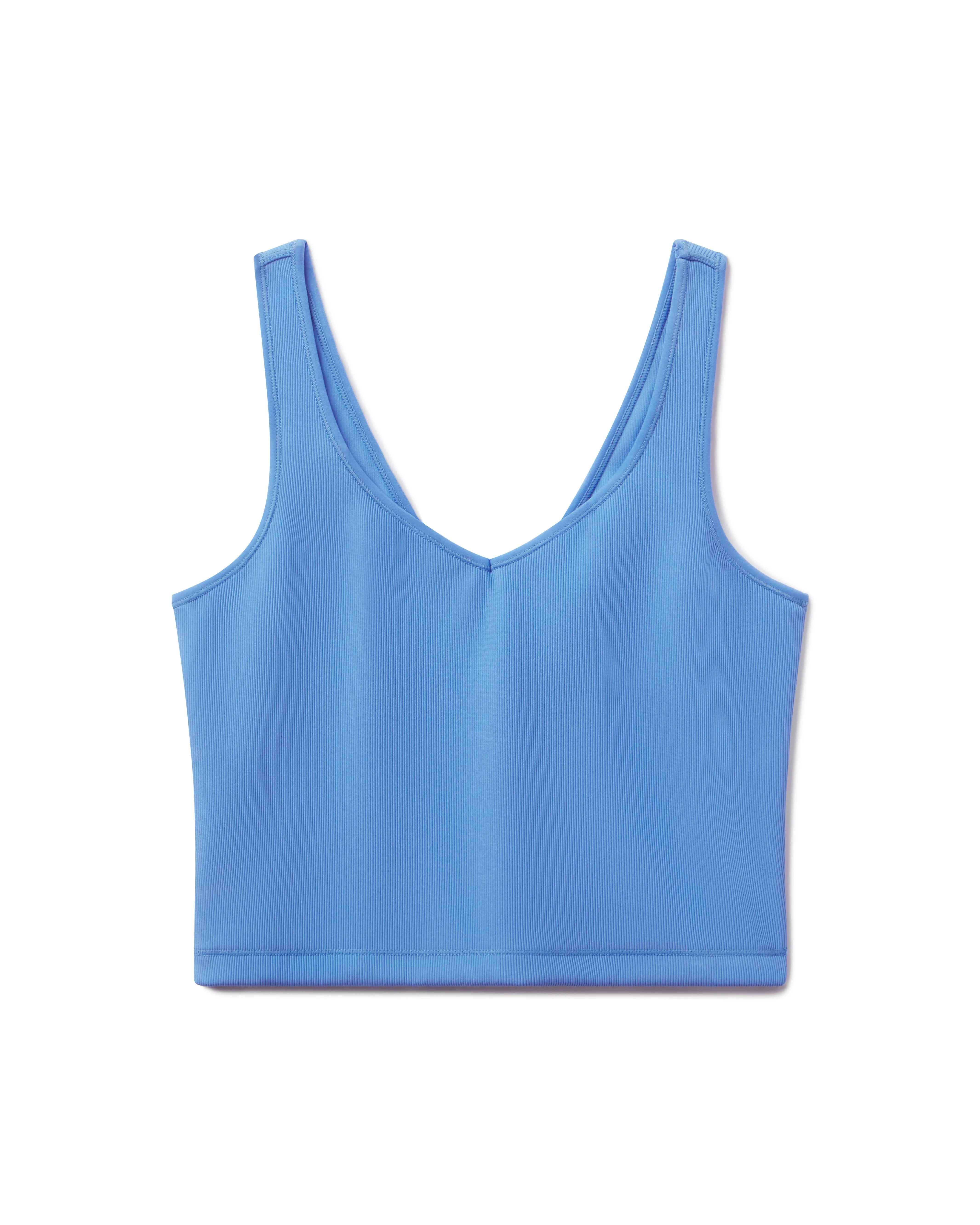 Sculptive Rib Crop Tank