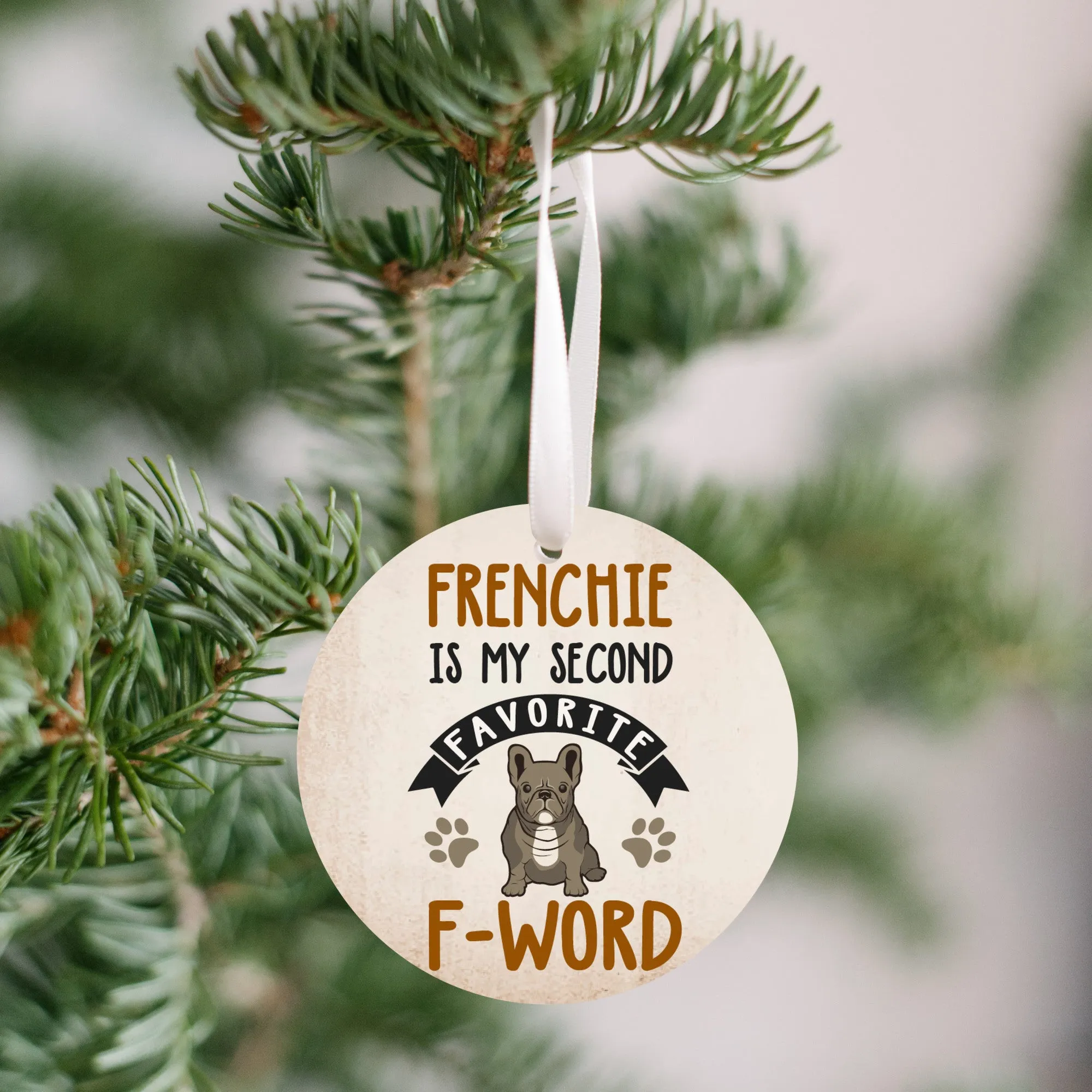 Second Favorite F Word Ornament