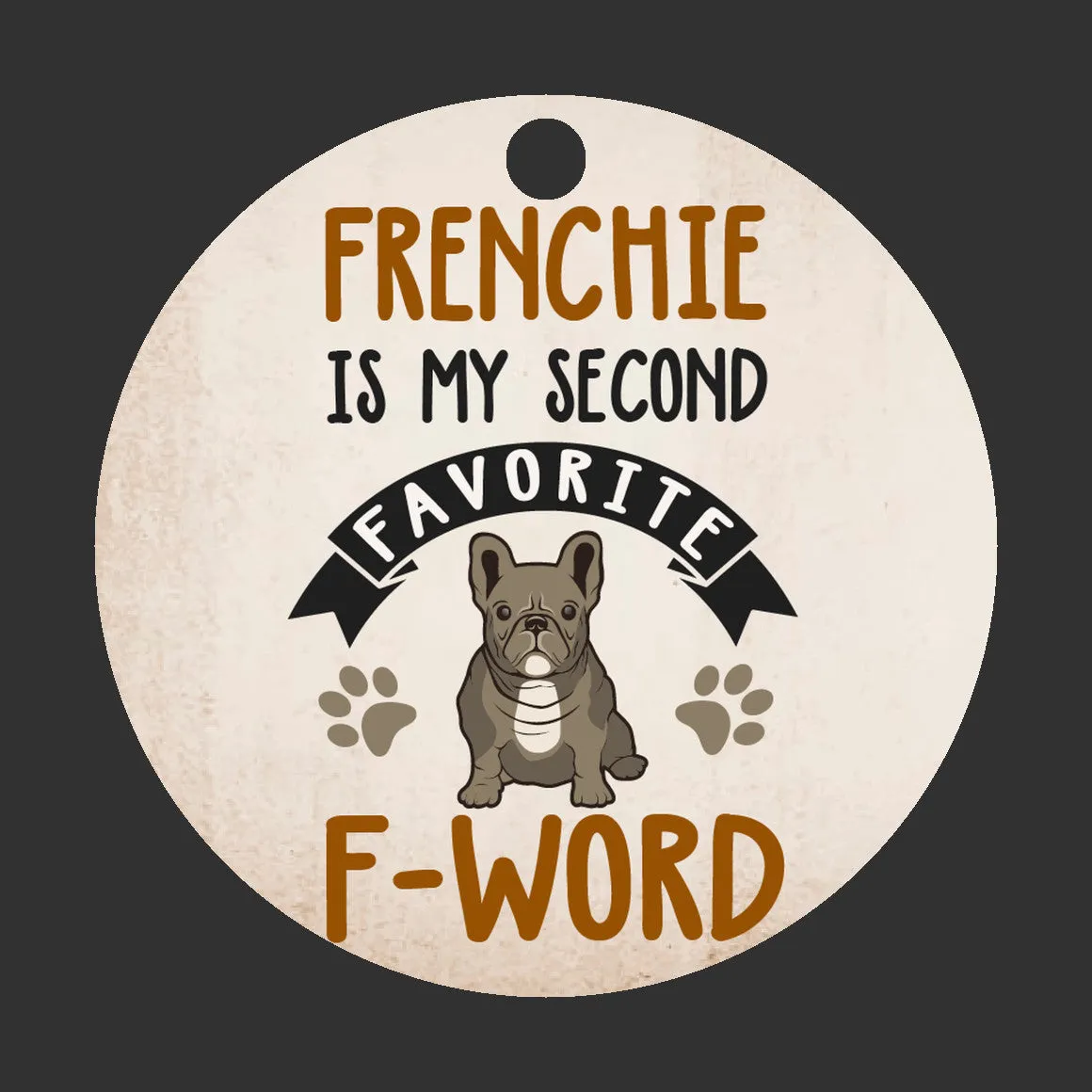 Second Favorite F Word Ornament