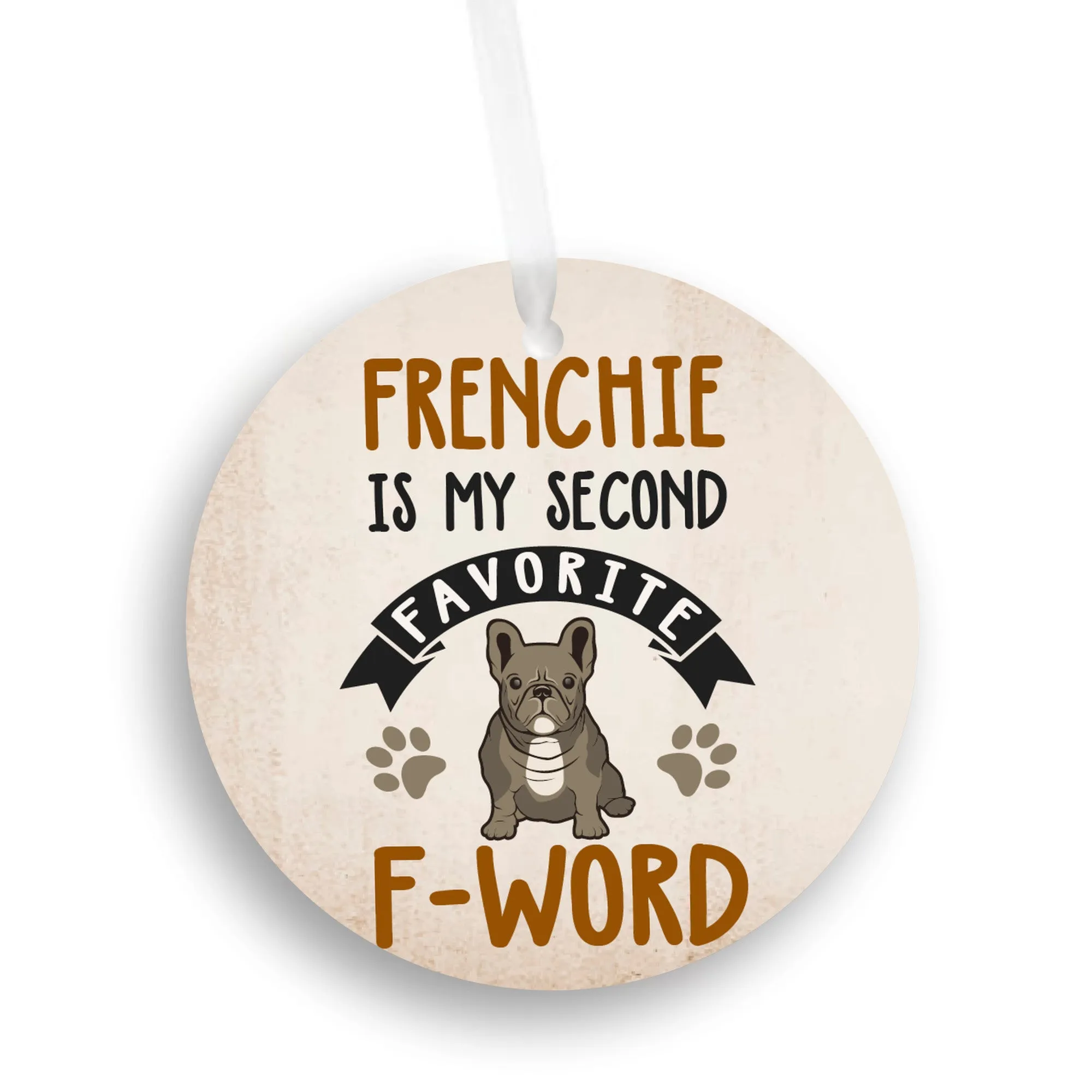 Second Favorite F Word Ornament