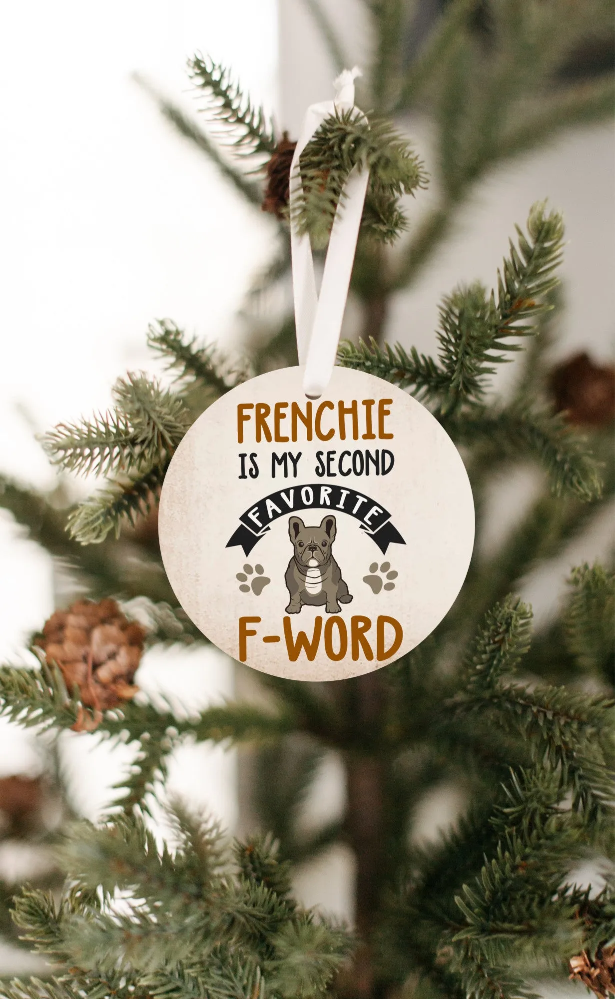 Second Favorite F Word Ornament