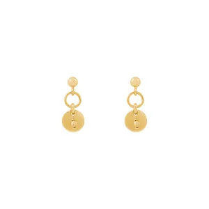 Sia Beaded Earrings - Gold