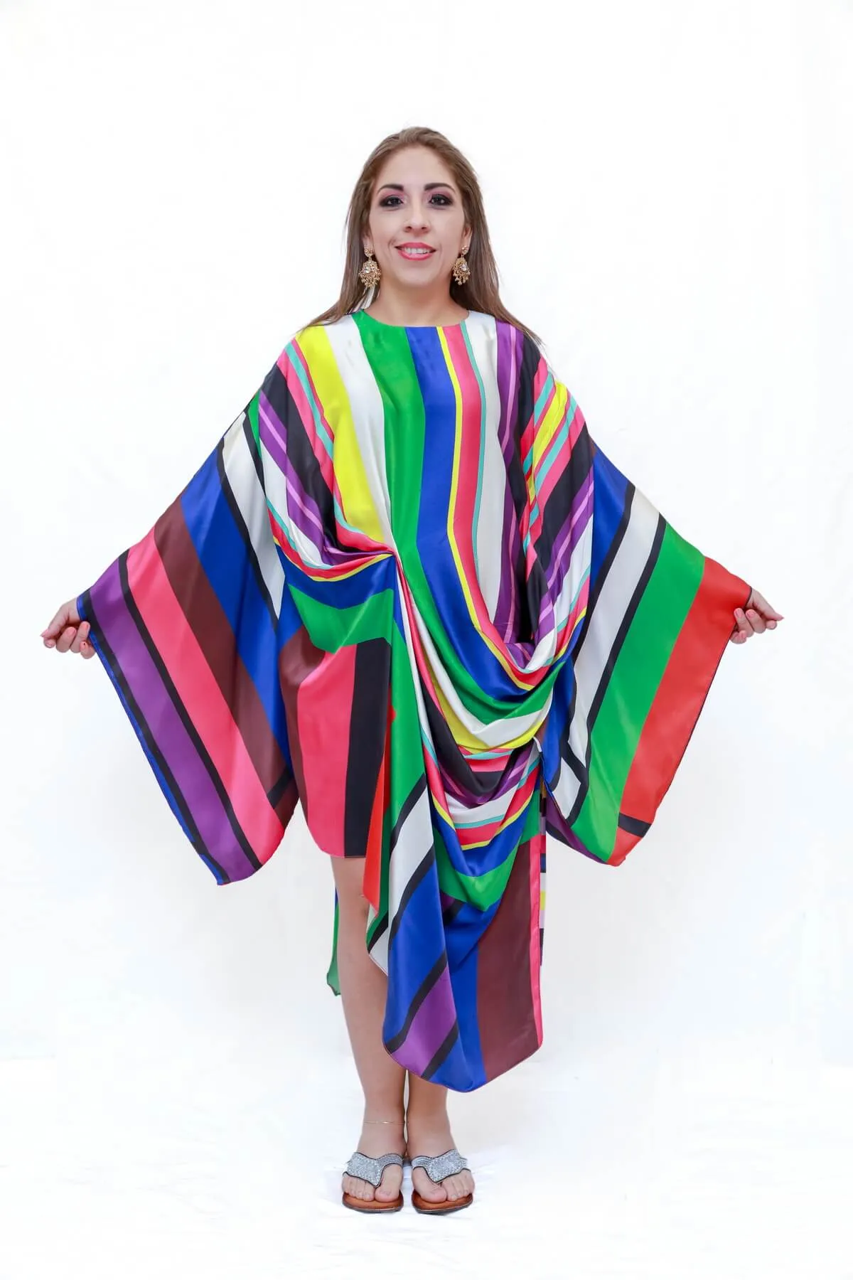 Silk Printed Dress