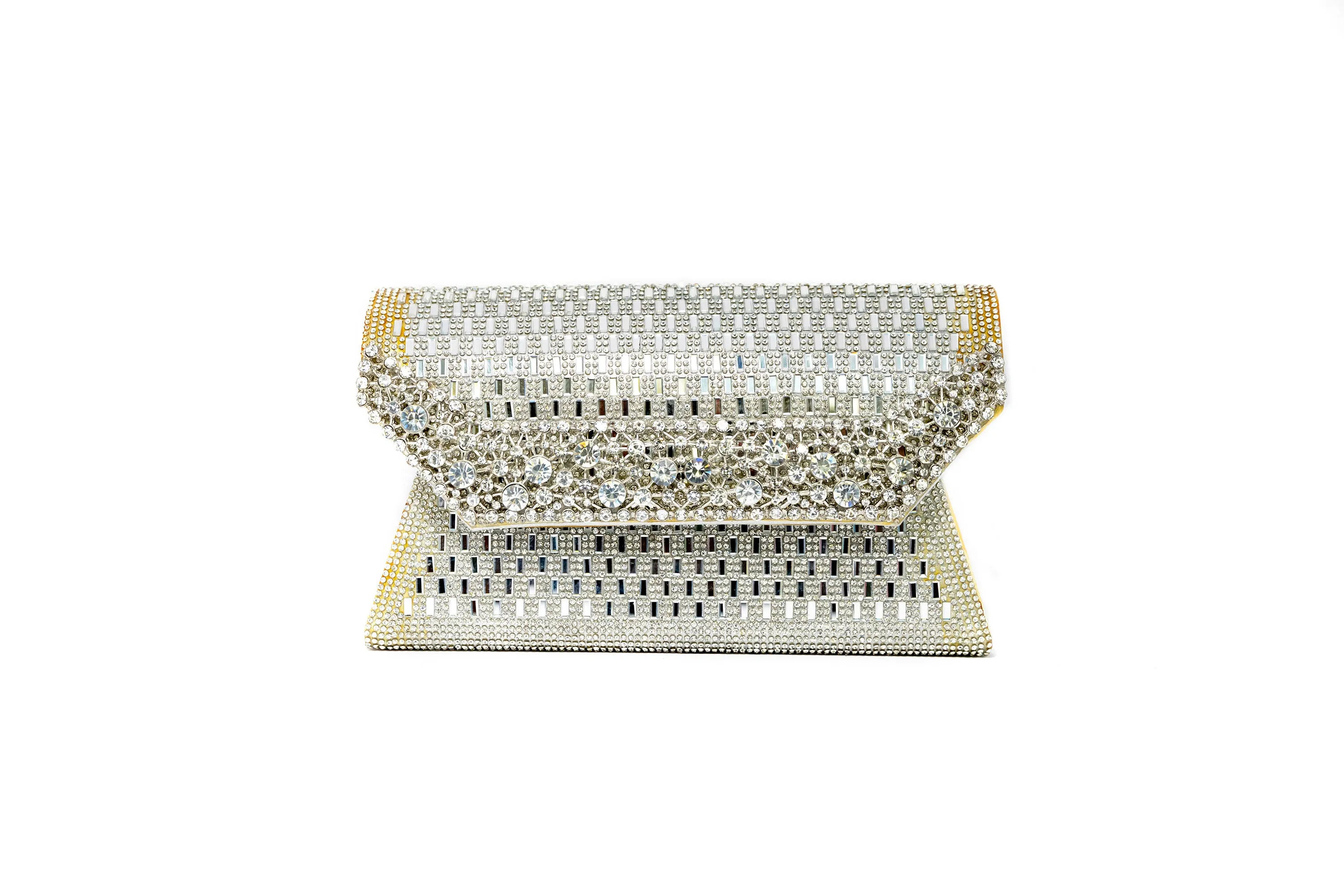 Silver Clutch Purse