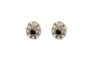 Silver Stud Earrings - Ethnic Jewelry