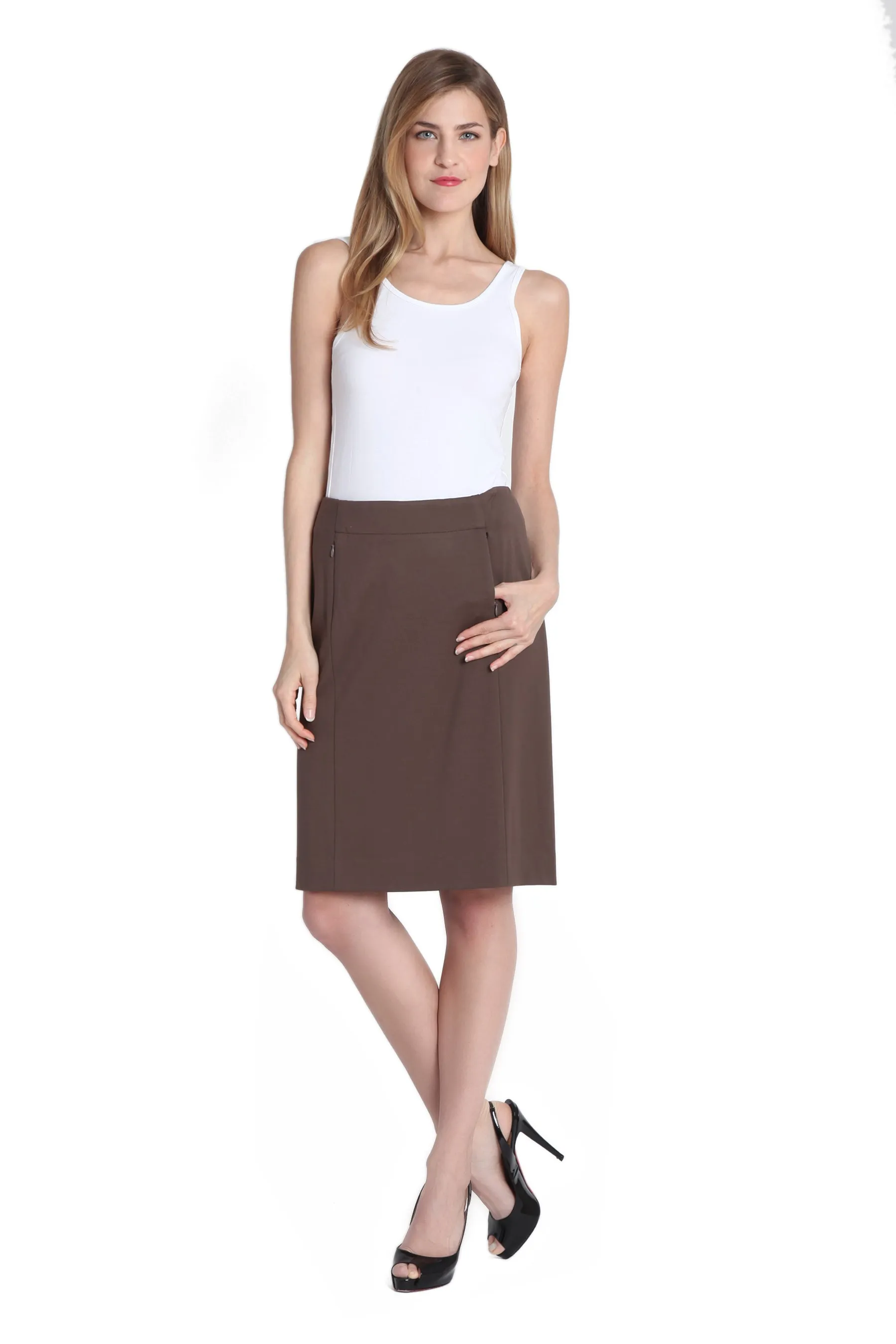 Simone Skirt - Paramount Knit: FINAL SALE