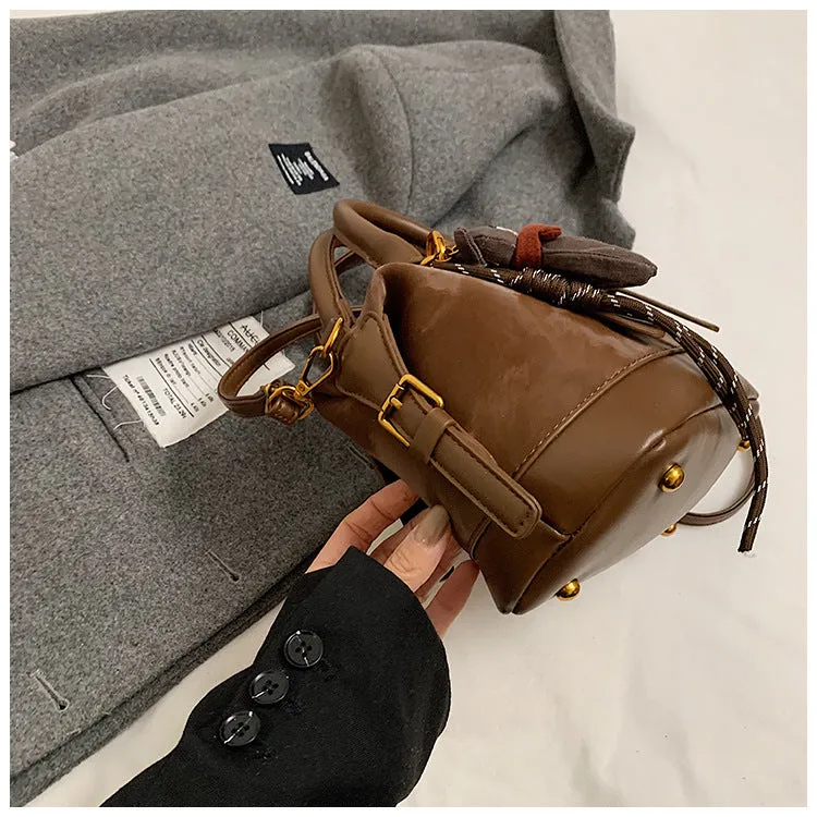 Simple One-Shoulder Crossbody Pillow Bag