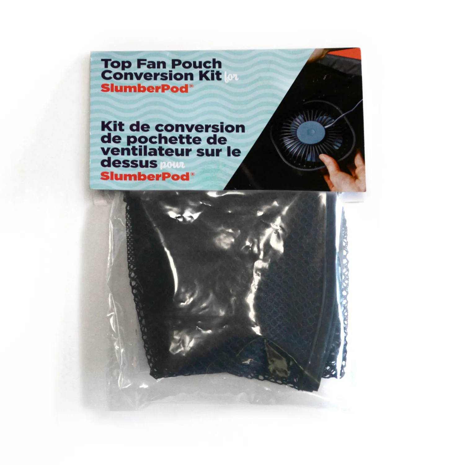 SlumberPod TOP Fan Pouch Kit 1.0-2.0 Compatible (Professional Tailor Required)