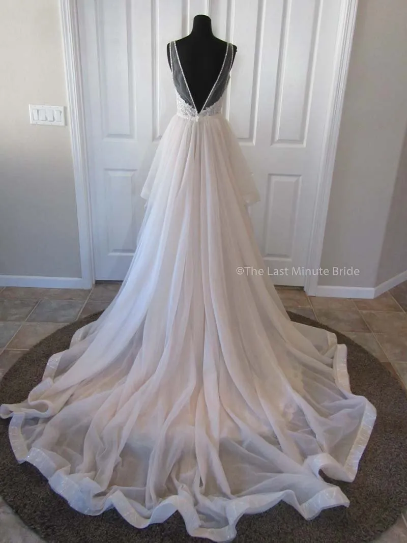 Sottero & Midgley Style Marcelle 8SS782 w/Detachable Overskirt