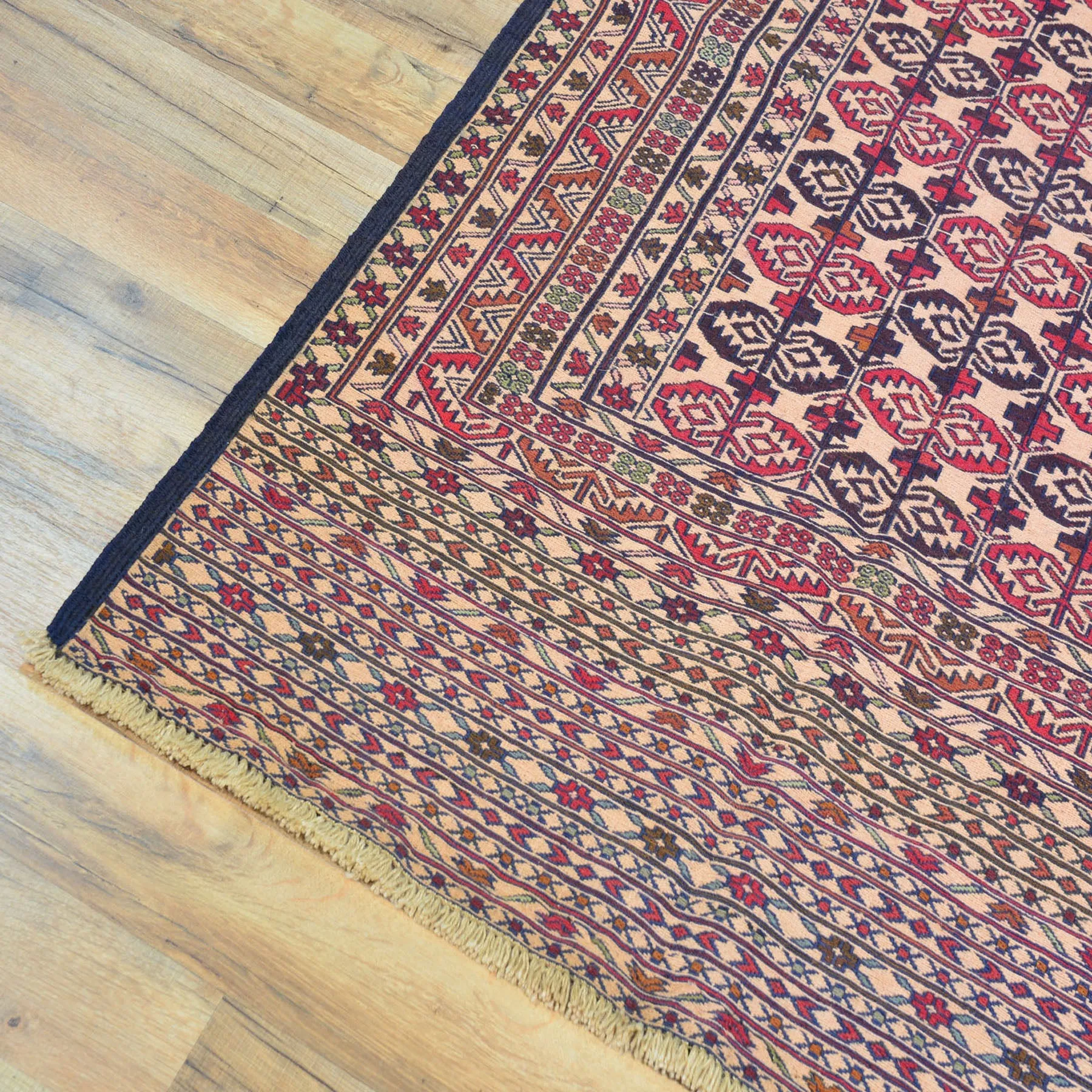 Soumack Weave Tribal Design Handmade Wool Rug (Size 2.11 X 4.9) Cwral-8382