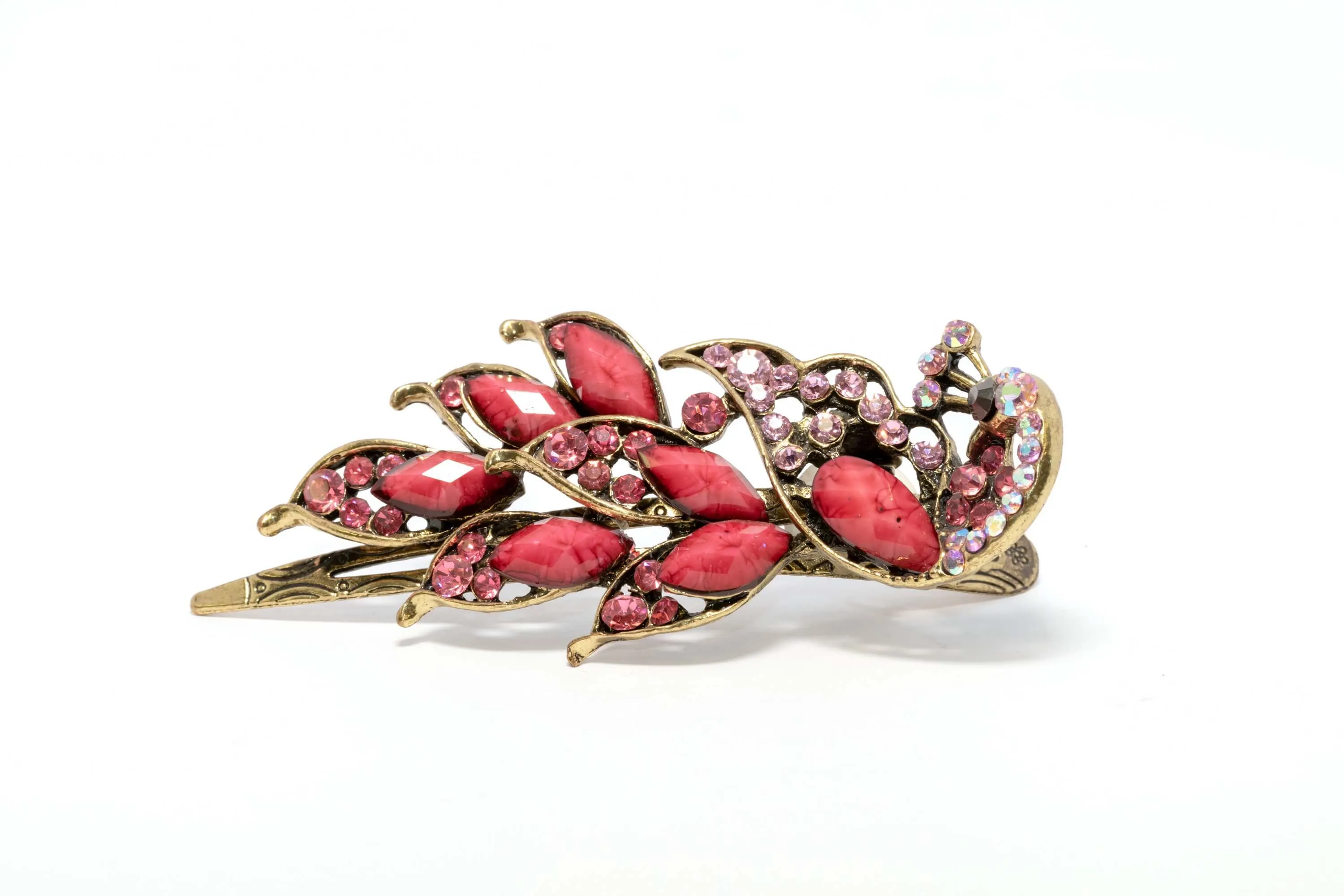 Sparkling Pink Detailed Hair Clip