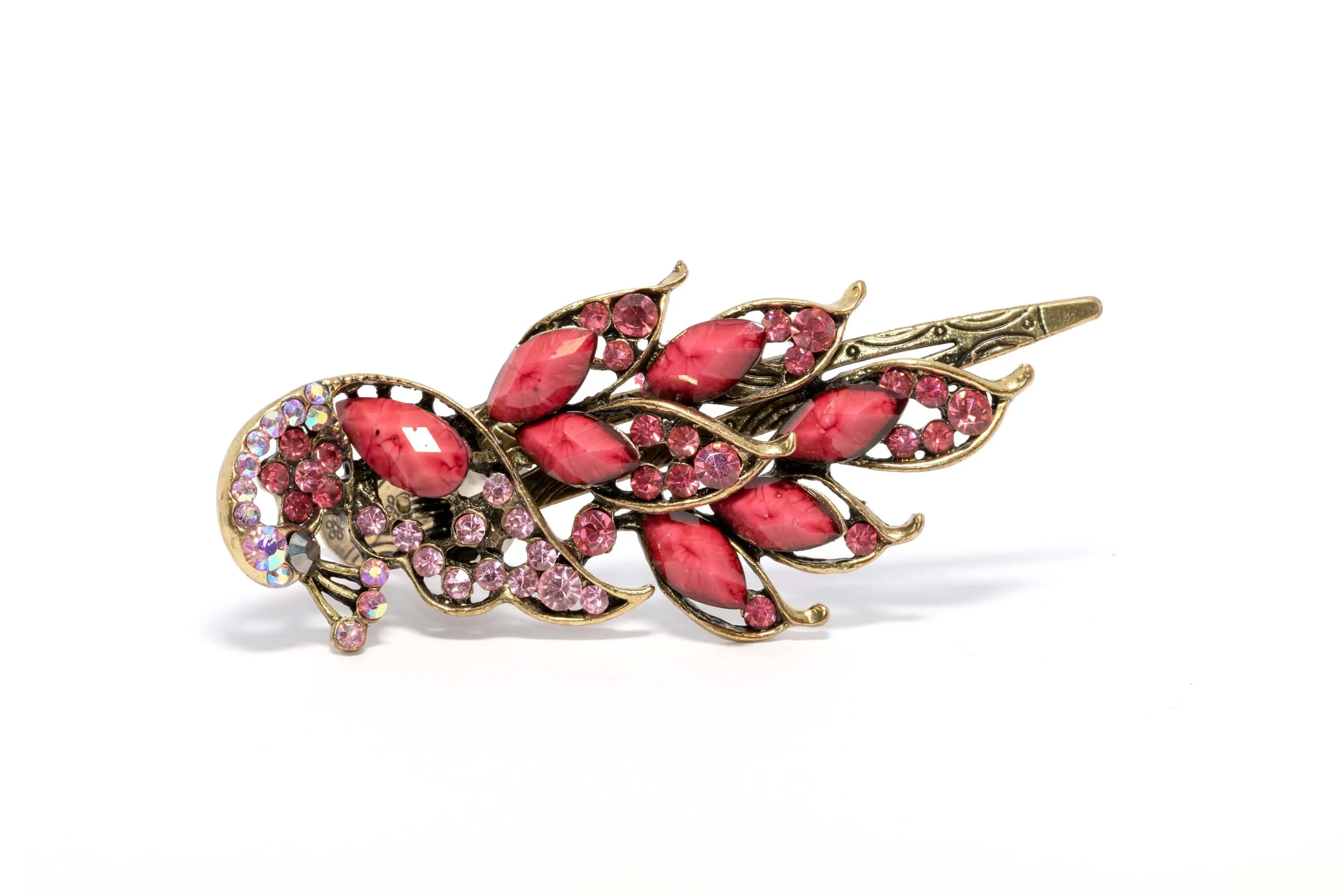 Sparkling Pink Detailed Hair Clip