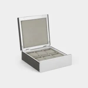 SPENCE 6 WATCH BOX - GRAPHITE / GREY