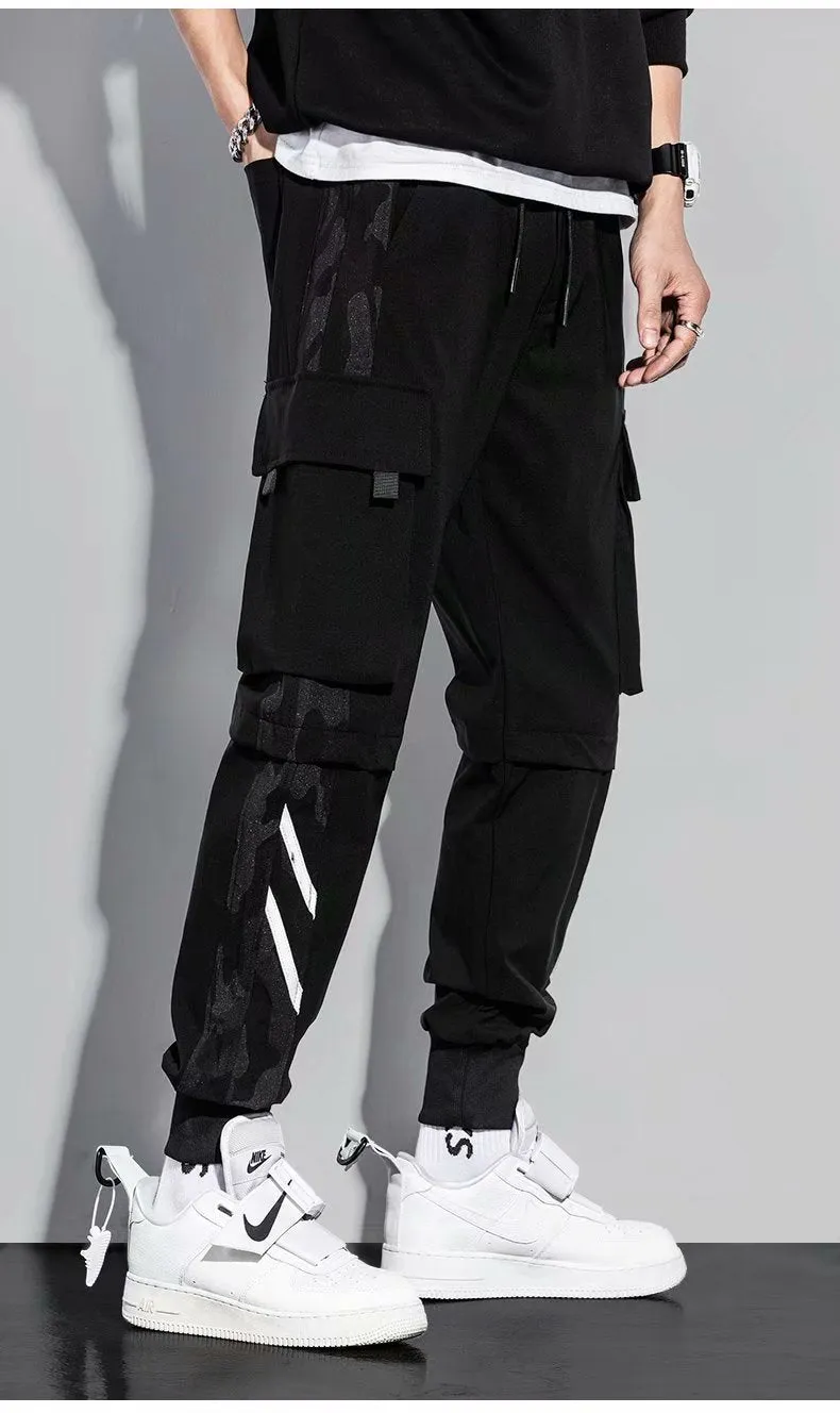 Street Pocket Stripes Joggers M00002