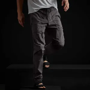 Stretch Poplin Zip Pocket Pant - Magma Pigment