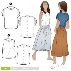 Style Arc Bonnie Woven Tops