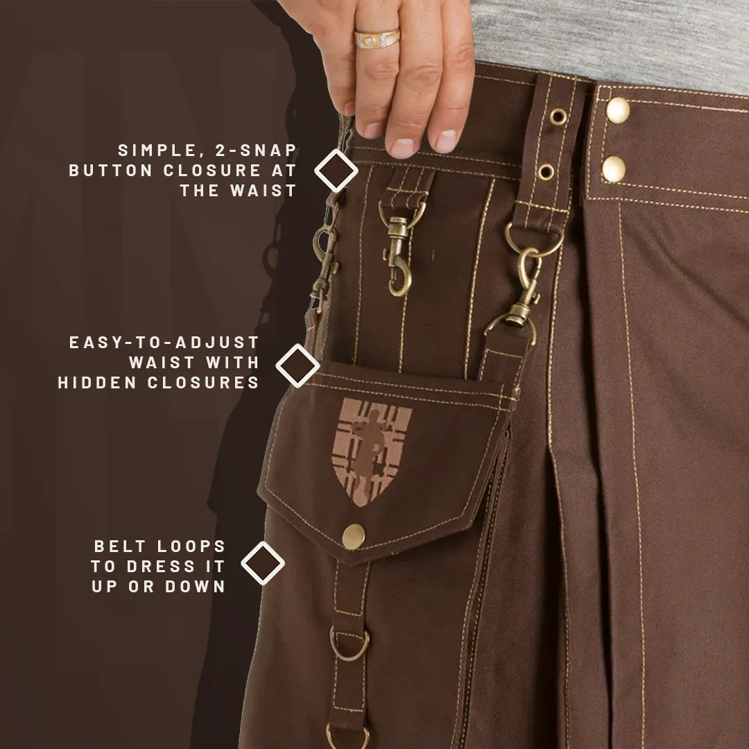 The Highlander Kilt - Navy