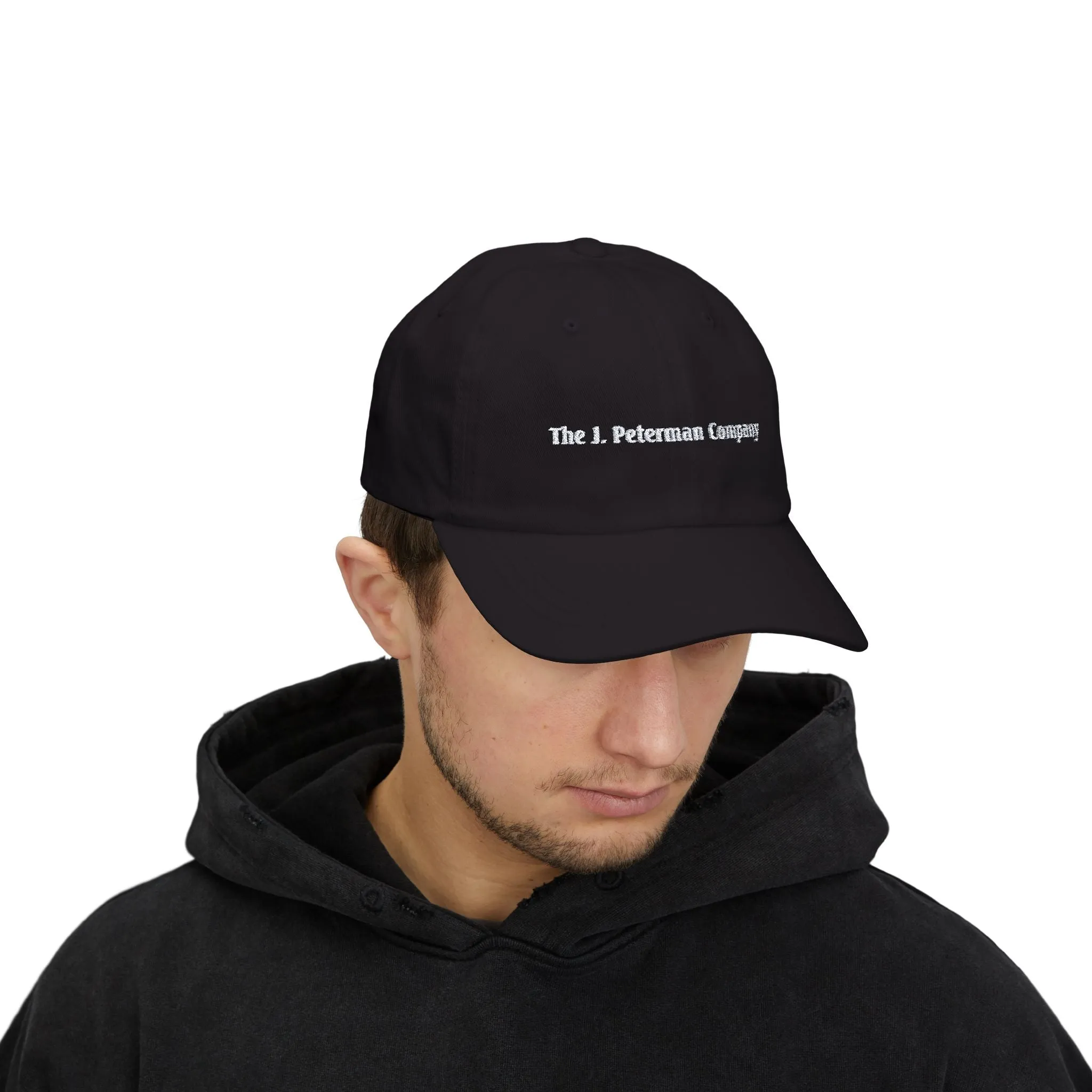 The JP Ball Cap White Logo