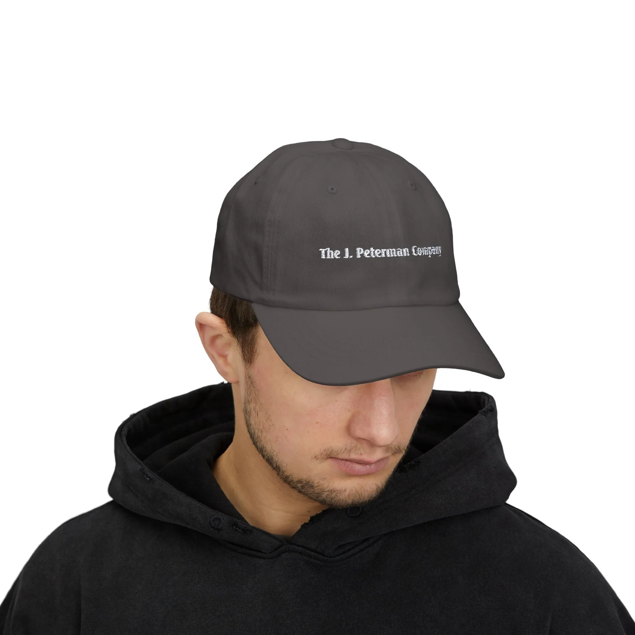 The JP Ball Cap White Logo
