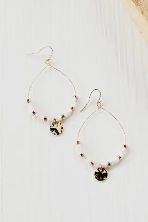 The Kenley Bead Hoop Earring